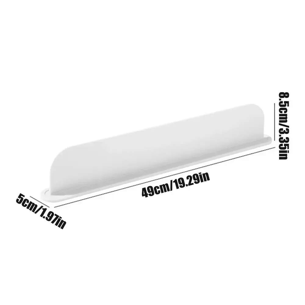 Déflecteur d'évier en silicone, protection anti-éclaboussures pour cuisine, barrière antidérapante pour le lavage de la vaisselle et des légumes, cloison adhésive 8