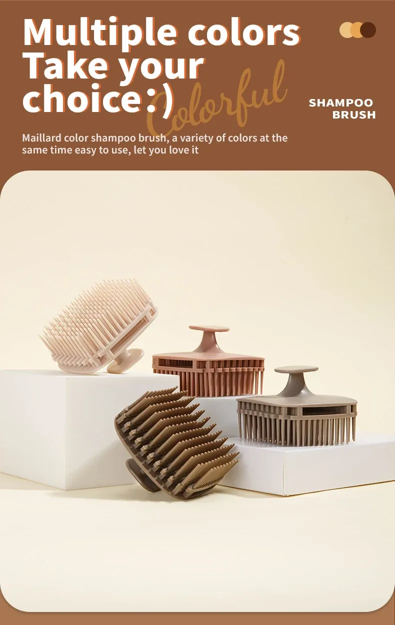 Brosse en silicone pour un rituel de douche sensoriel