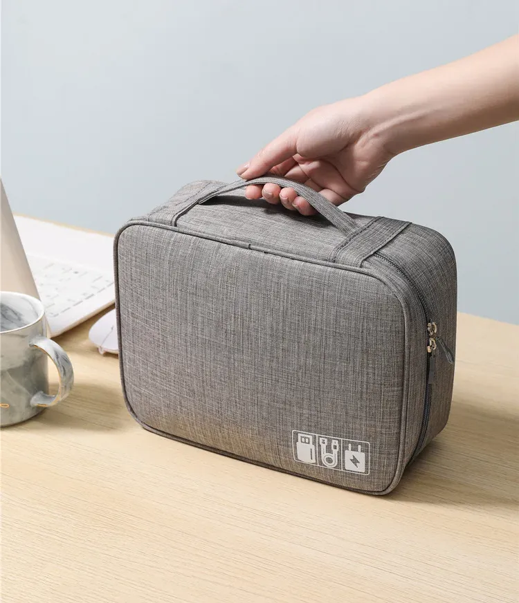 Sac de rangement pour accessoires high-tech