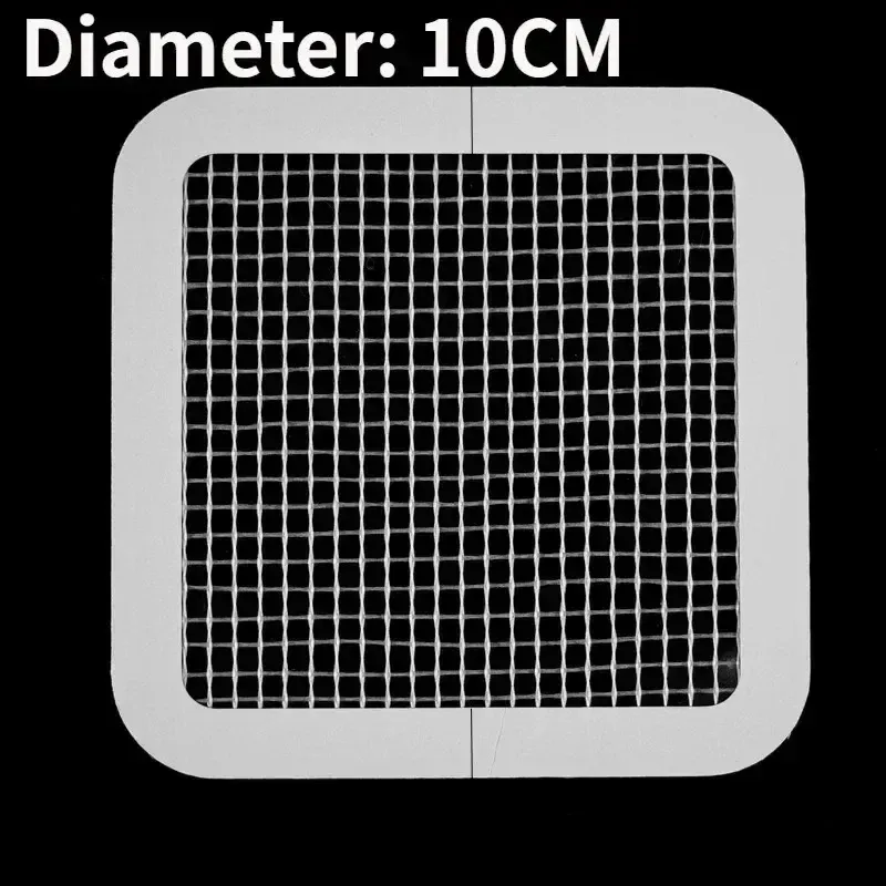 Crépine de vidange jetable, lot de 100, pour salle de bains, filtre anti-blocage pour canalisation de sol, couverture de douche, filtre d'évier 7