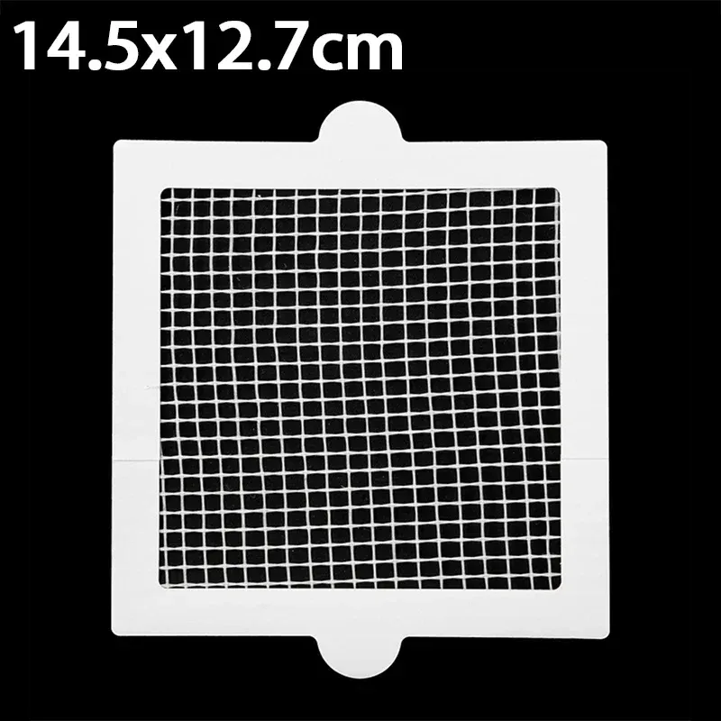 Crépine de vidange jetable, lot de 100, pour salle de bains, filtre anti-blocage pour canalisation de sol, couverture de douche, filtre d'évier 10