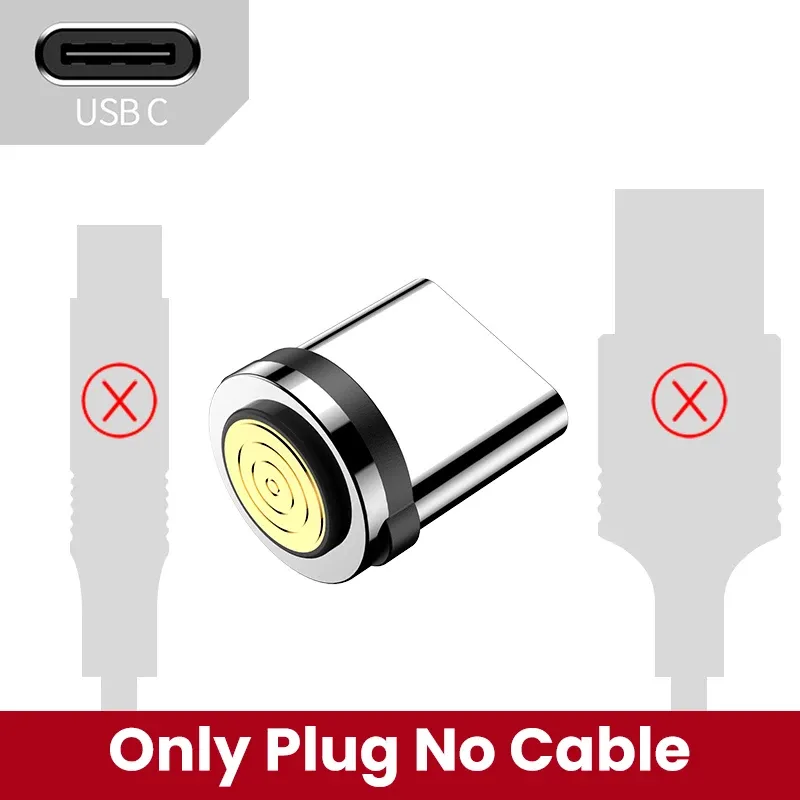 Câble magnétique Elough 540 charge rapide 3 A, Micro USB et USB-C 10