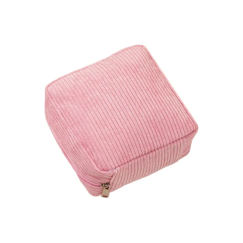 Pochette de rangement pour serviettes hygiéniques, trousse de voyage portable pour maquillage et rouge à lèvres, mini pochette multifonction pour écouteurs 7