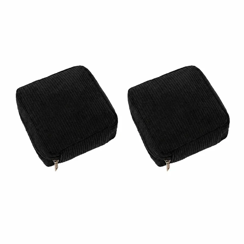 Pochette de rangement pour serviettes hygiéniques, trousse de voyage portable pour maquillage et rouge à lèvres, mini pochette multifonction pour écouteurs 11