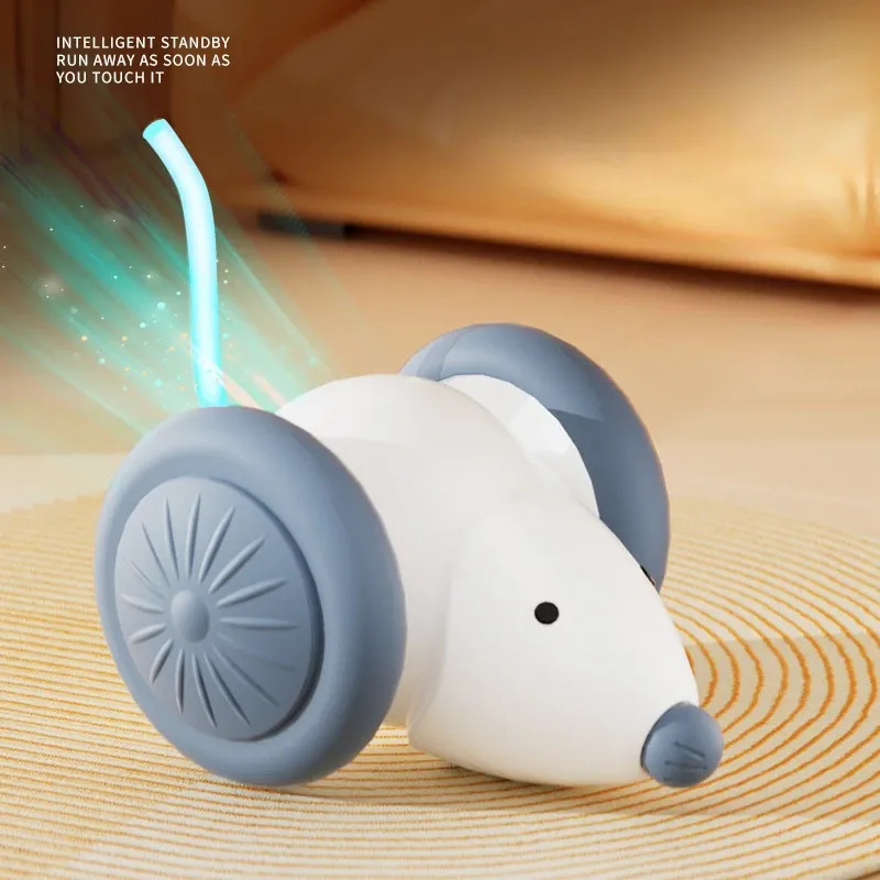 Jouet automatique pour chaton, vue finale