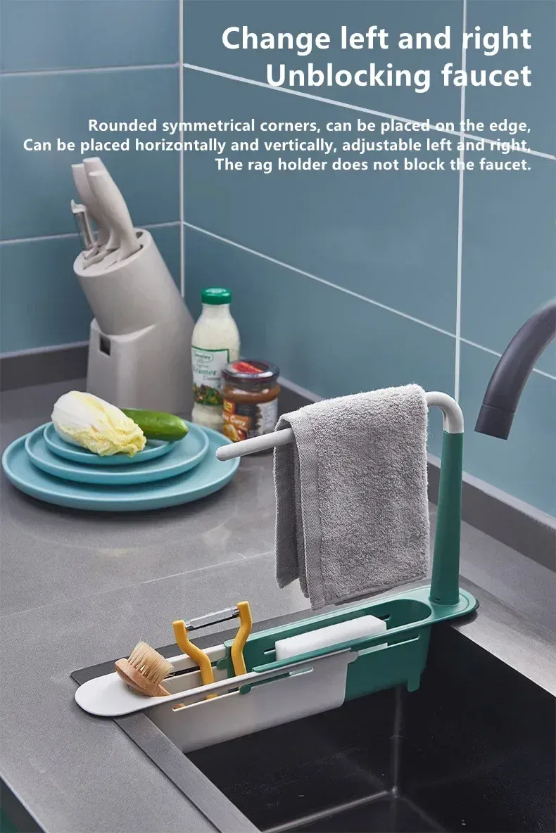 Égouttoir d'évier au design épuré pour cuisine moderne