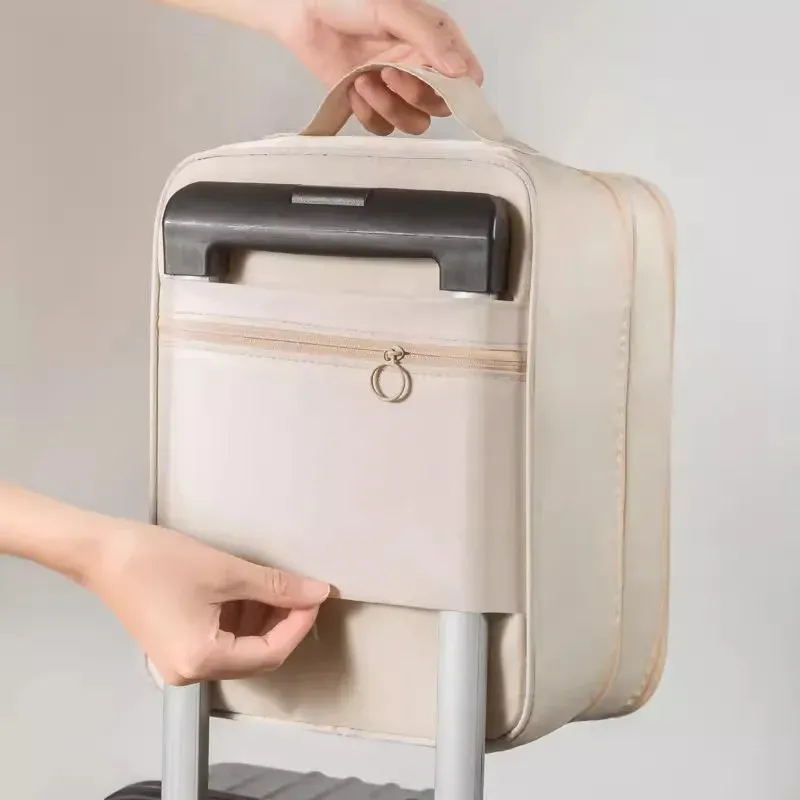 Sac de rangement pour chaussures en maille respirante, portable, pour voyages d'affaires 6