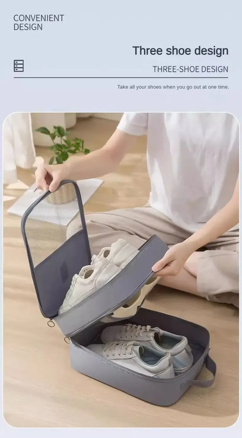 Sac à chaussures de voyage, rangement des chaussures