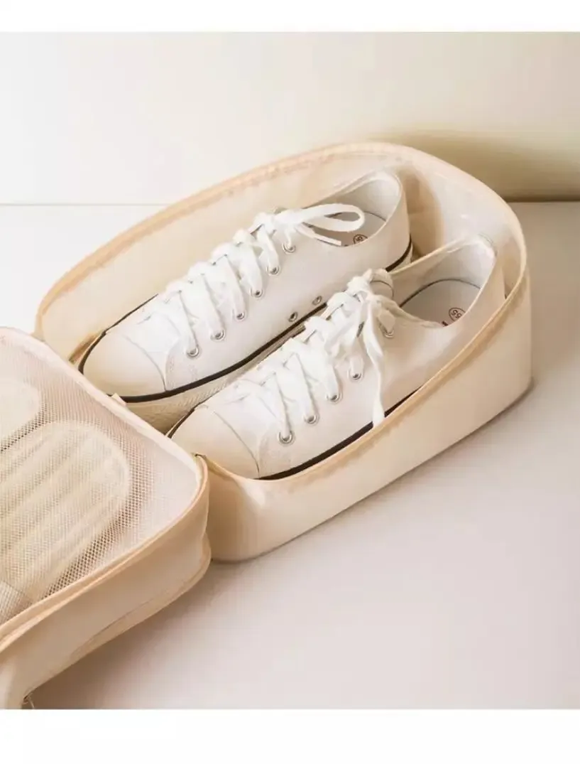 Sac à chaussures de voyage, détails finaux