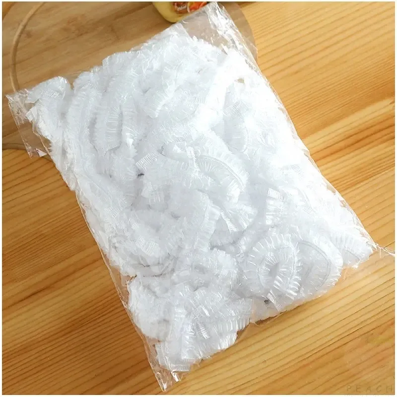 Couvercles extensibles en plastique pour conservation des aliments, lot de 100 pièces 4