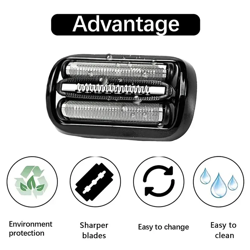 Tête de rasoir de remplacement 53B 73S pour rasoir électrique Braun Séries 5, 6 et 7 (5018s, 5020s, 6020s, 6072cc, 7020s, 7025s) 4