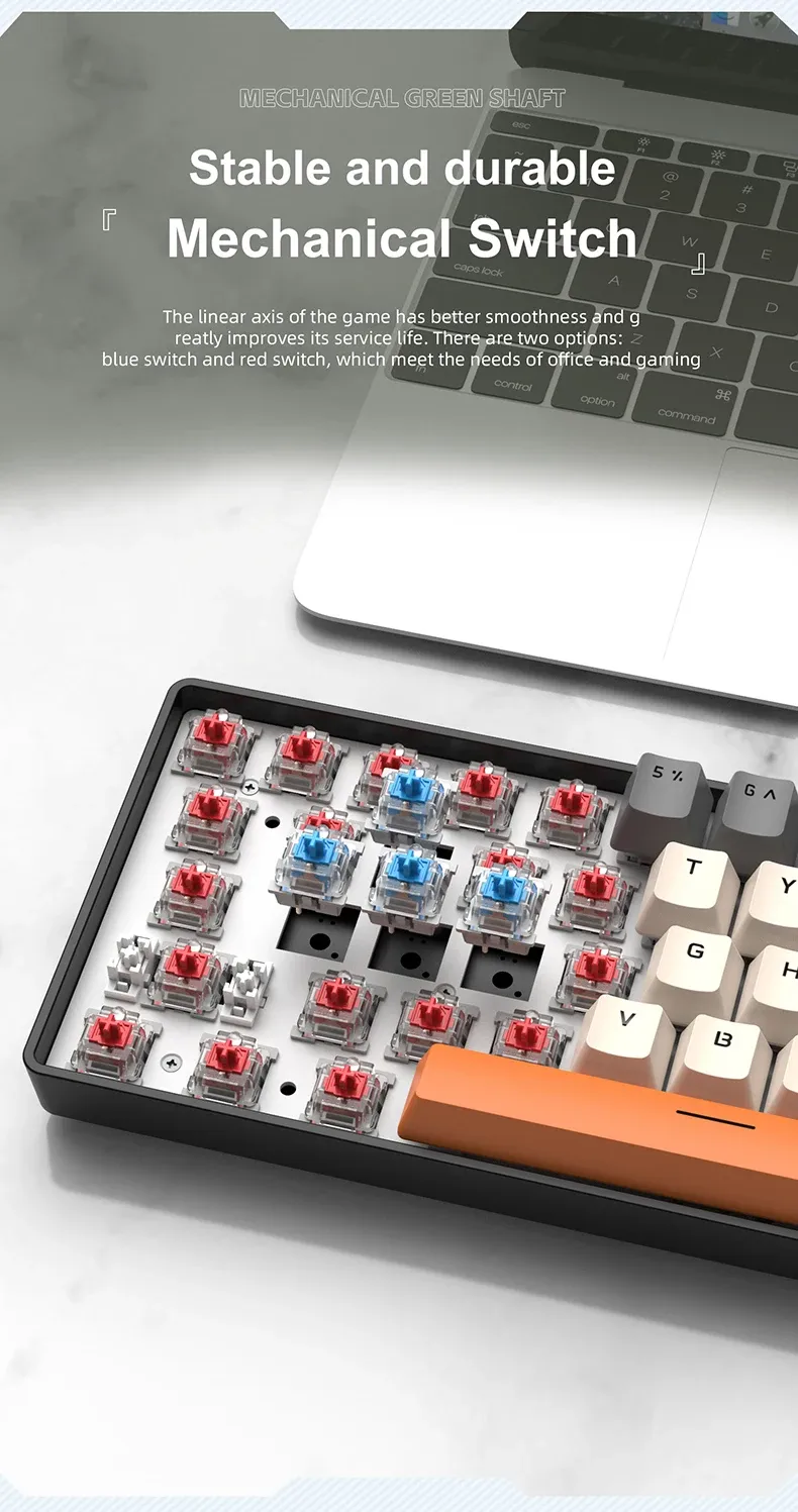 Clavier mécanique K61 Mini, ambiance