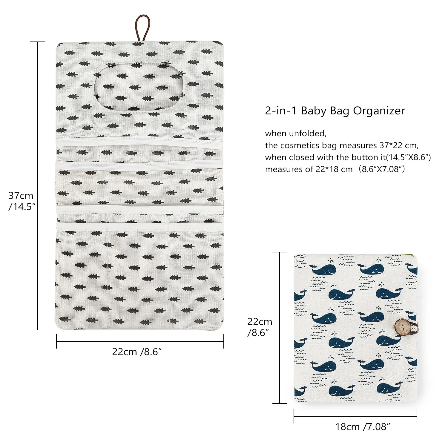 Organisateur de sac à langer pour bébé, pochette de rangement portable, accessoire de poussette, mini sac à couches, trousse de voyage pliable, indispensables pour nouveau-né 4