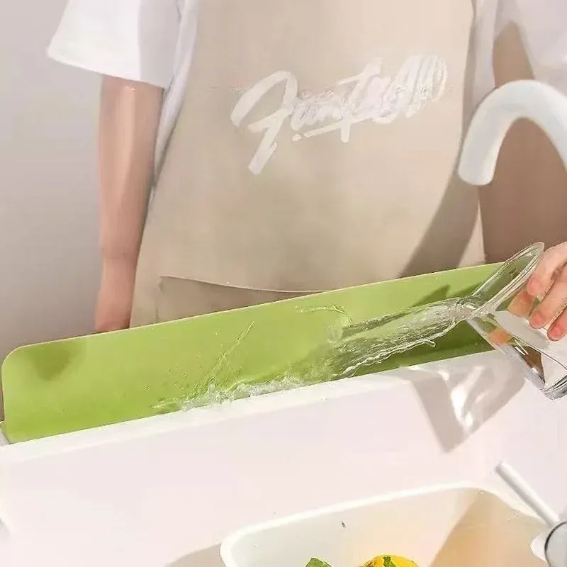 Bouchon anti-éclaboussures en silicone pour évier de cuisine 3