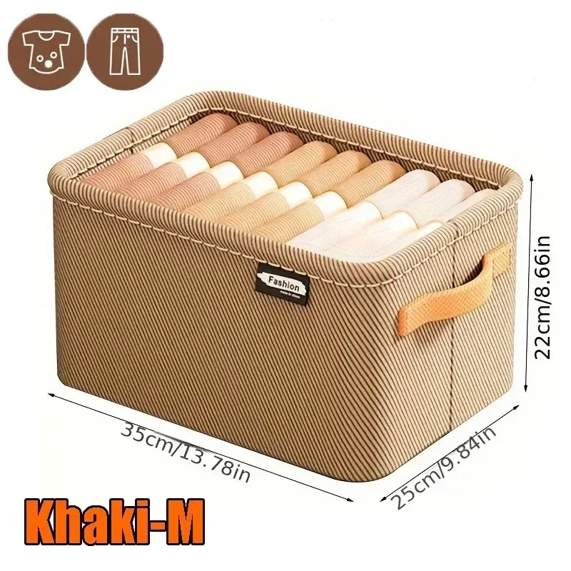 Boîte de rangement pour garde-robe, organiseur de tiroirs pour sous-vêtements, chaussettes, soutiens-gorge et pantalons, idéal pour placard et chambre à coucher 16