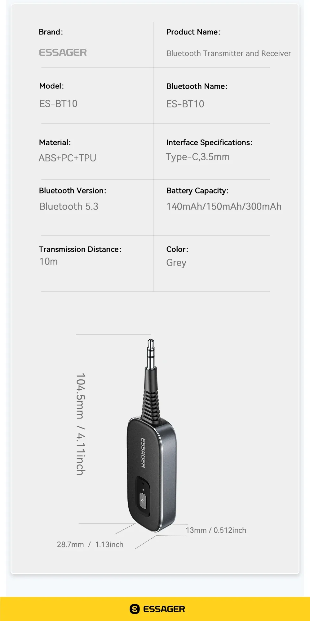 ESSAGER, l'audio sans fil simplifié