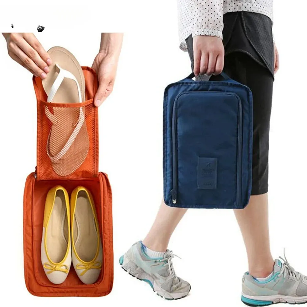 Sac de rangement pour chaussures de voyage portable, imperméable et pliable, grande capacité - Image 1
