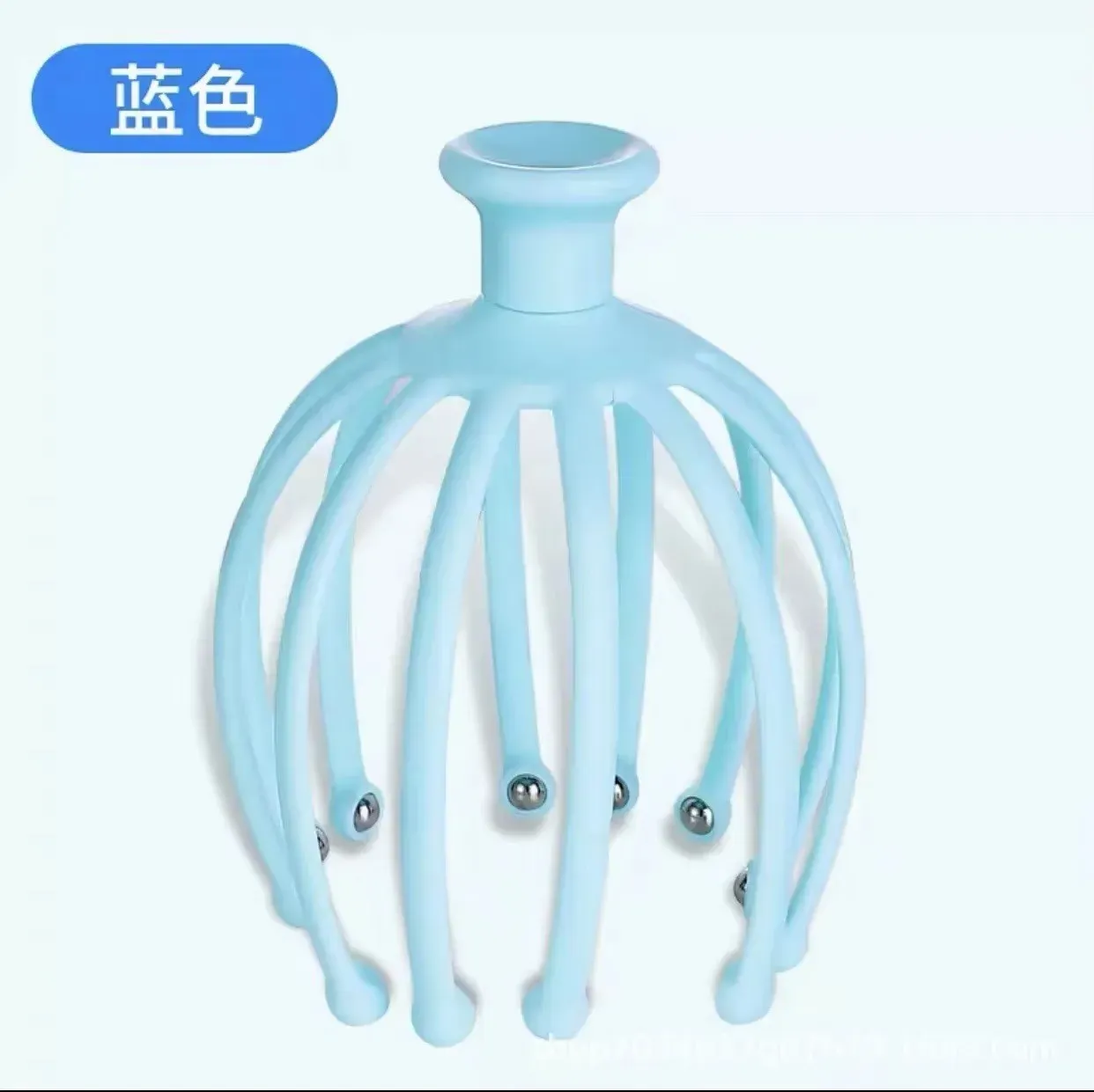 Masseur de tête relaxant anti-fatigue, stimulateur du cuir chevelu en forme de pieuvre 8
