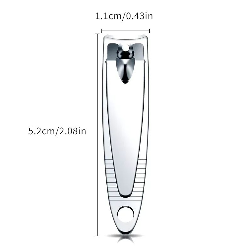 Coupe-ongles en acier inoxydable, vue complémentaire