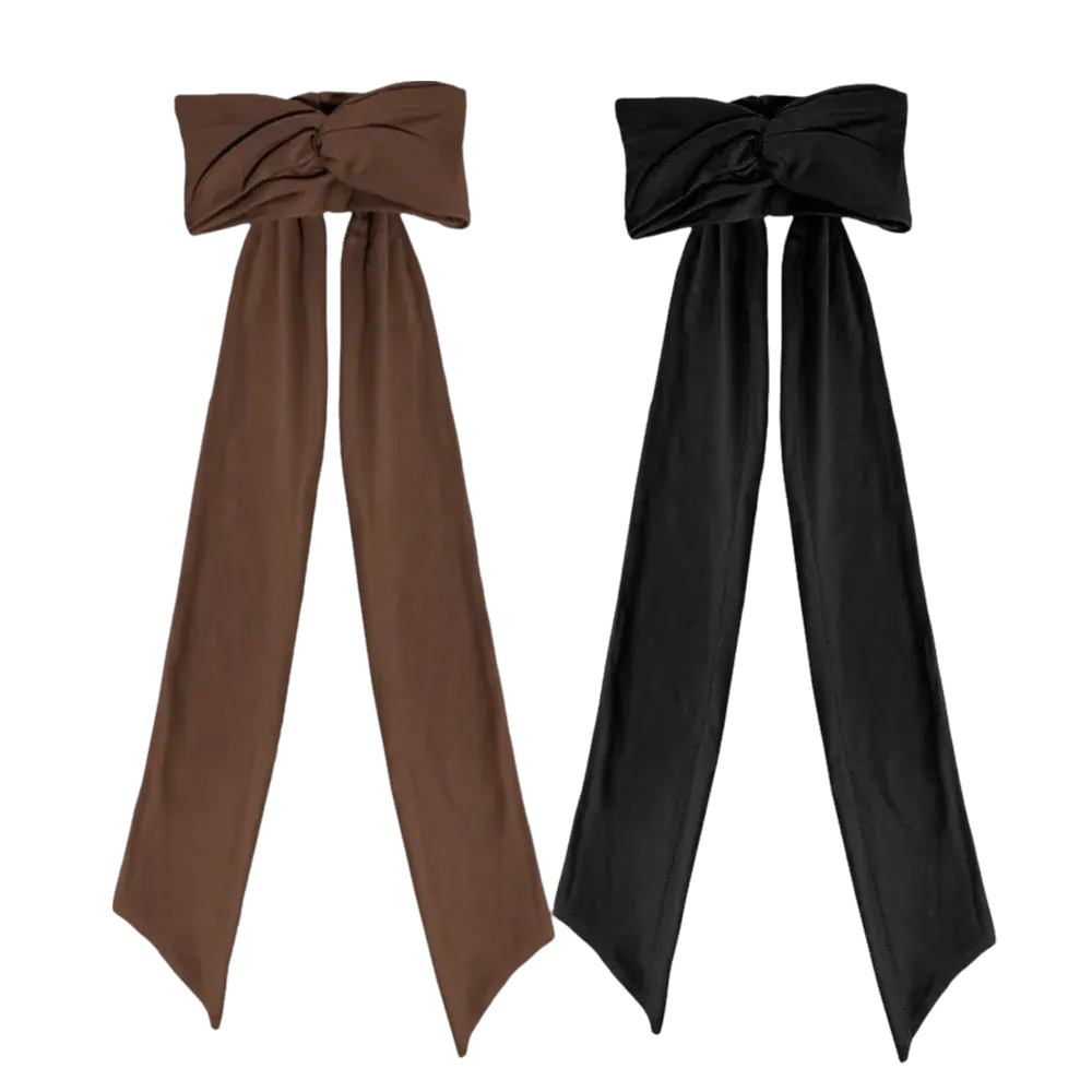 Bandeau boucleur 2-en-1 sans chaleur, avec long ruban, pour boucles de nuit, tige de bouclage douce pour femmes 3