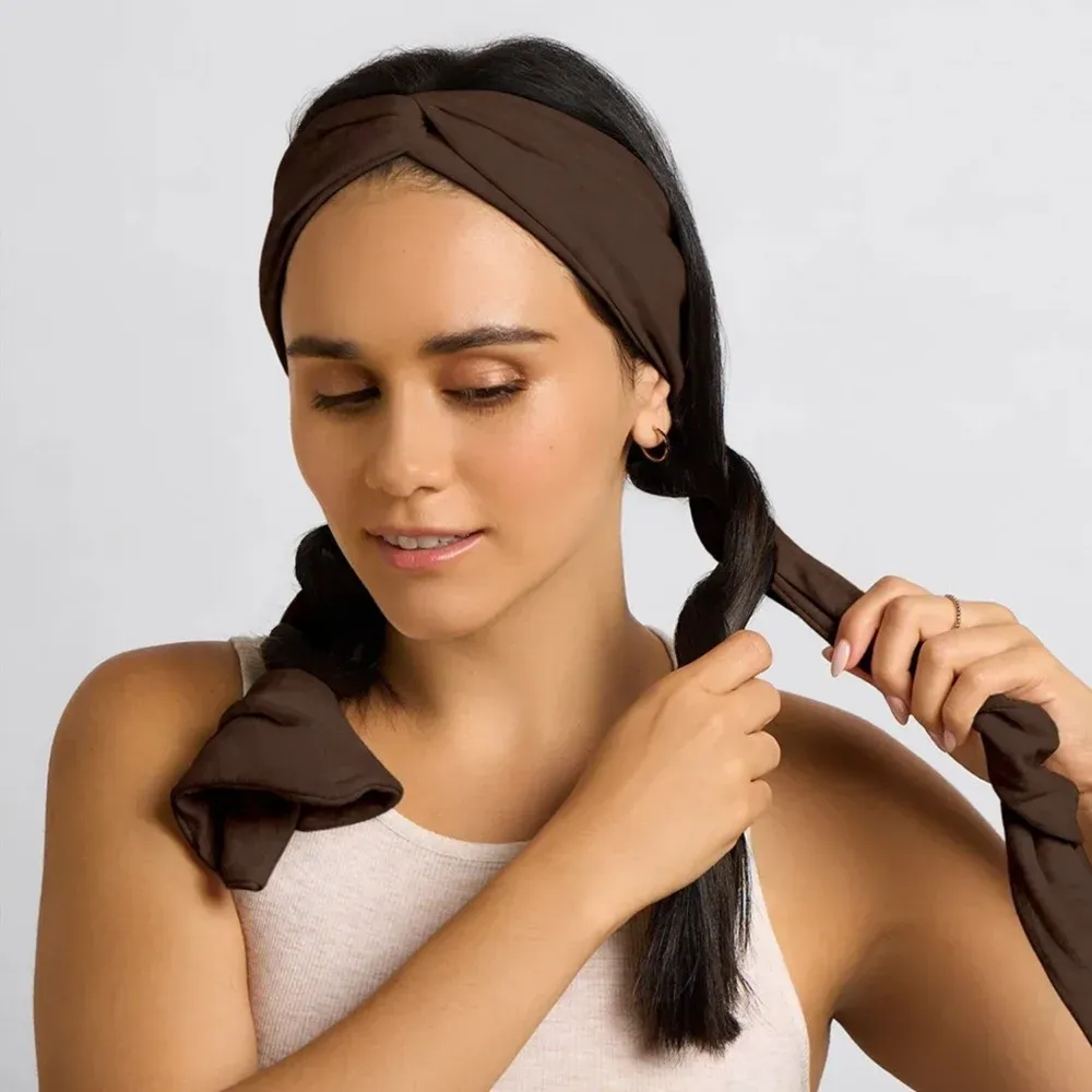 Bandeau boucleur sans chaleur 2-en-1, coiffure