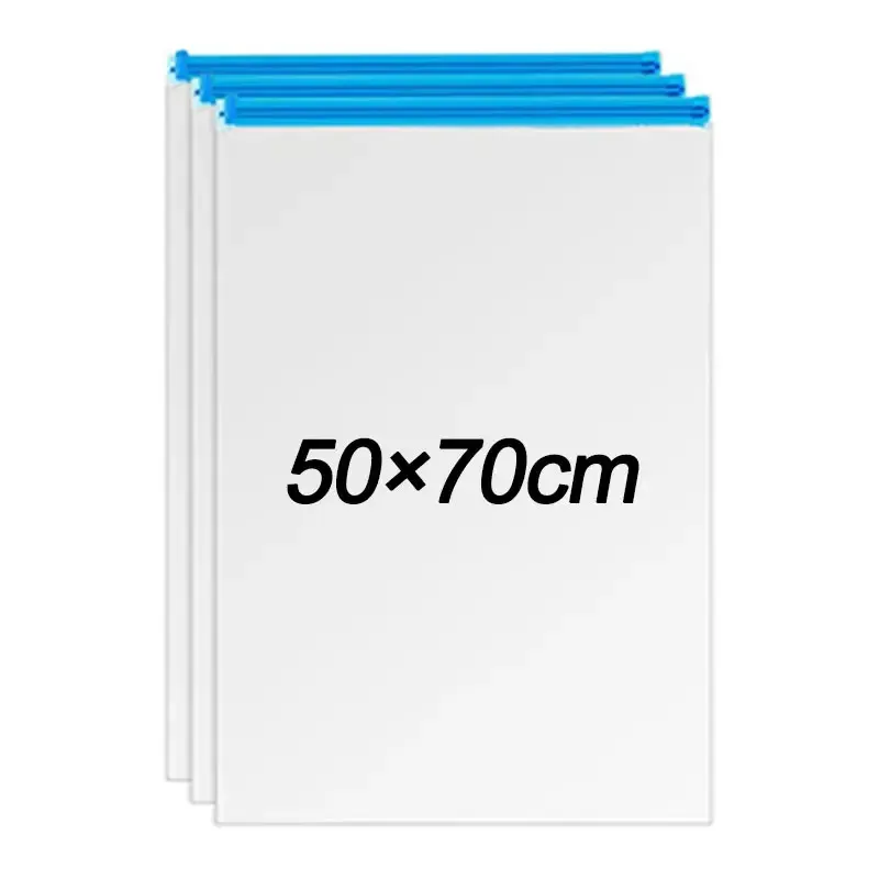 Sacs de rangement sous vide réutilisables, lot de 10, avec pompe à main pour voyage et gain de place 10