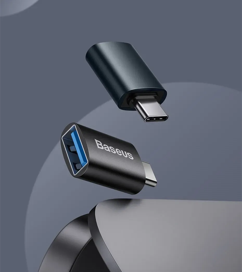 Adaptateur OTG Type-C Baseus, vue principale