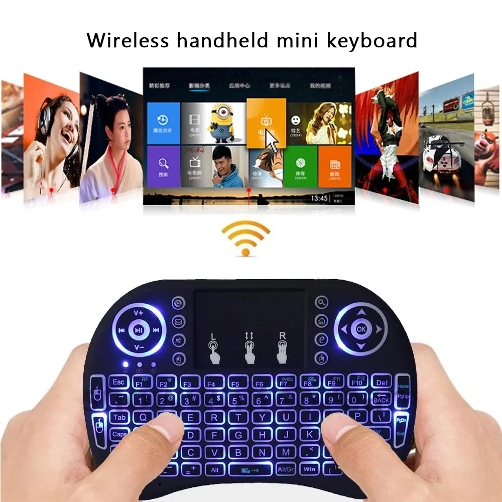 Mini clavier avec rétroéclairage coloré