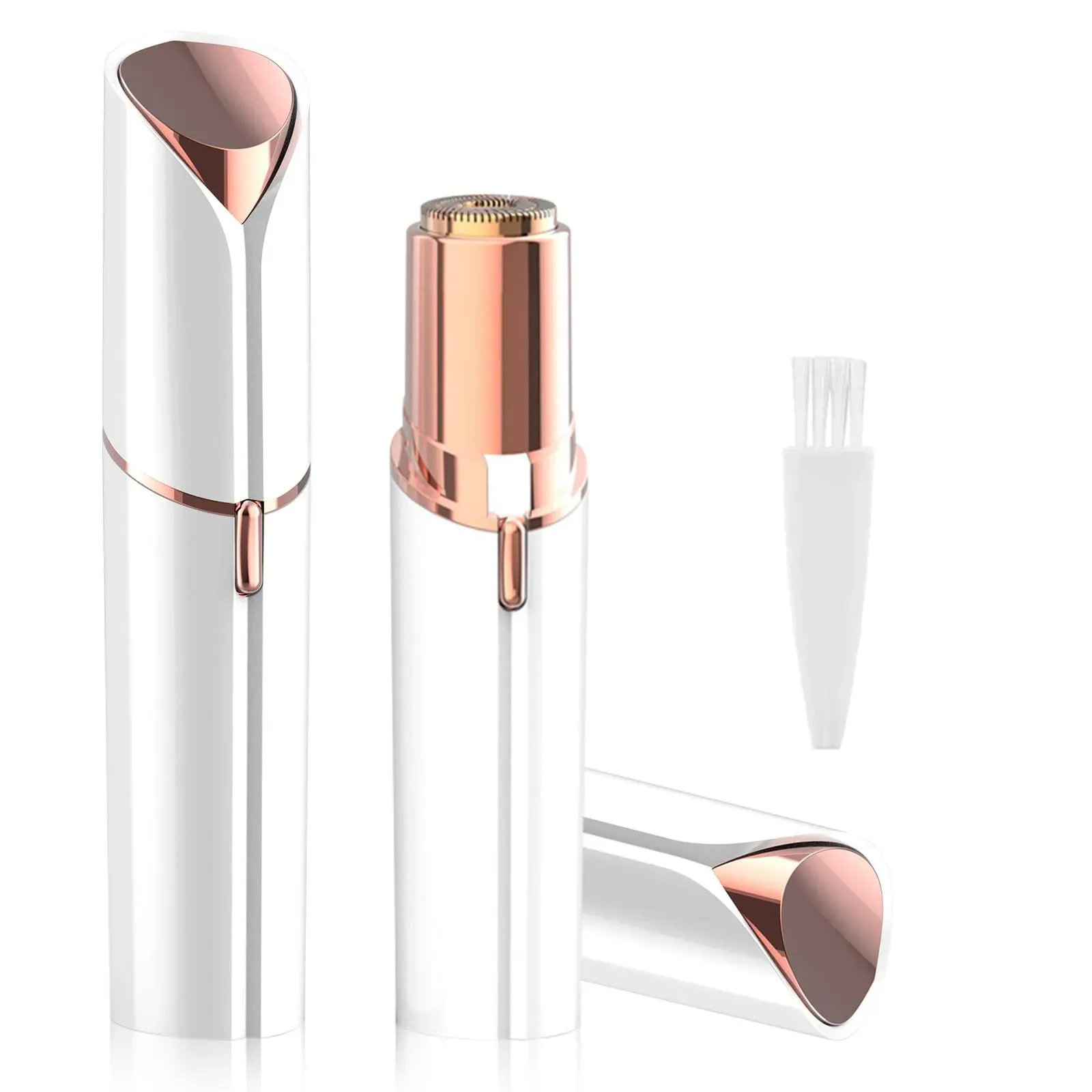 Rasoir électrique portable pour femme à finition tactile et éclairage LED - Image 1