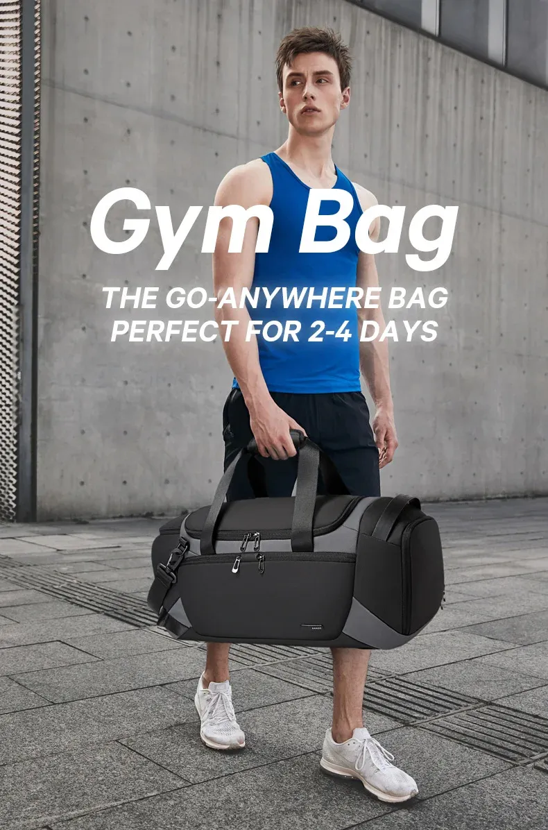 Sac de sport BANGE imperméable, vue d'ensemble