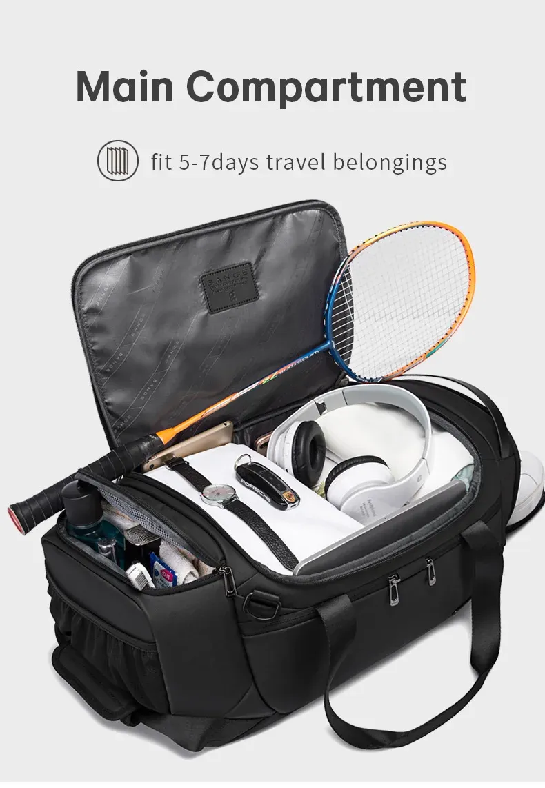 Sac BANGE en situation de voyage