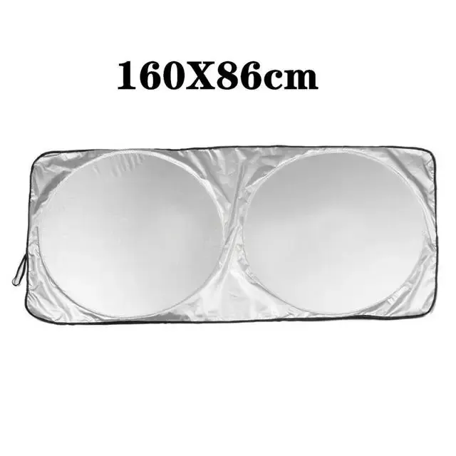 Pare-soleil universel anti-UV pour pare-brise avant et arrière, protection contre la neige et le givre 8