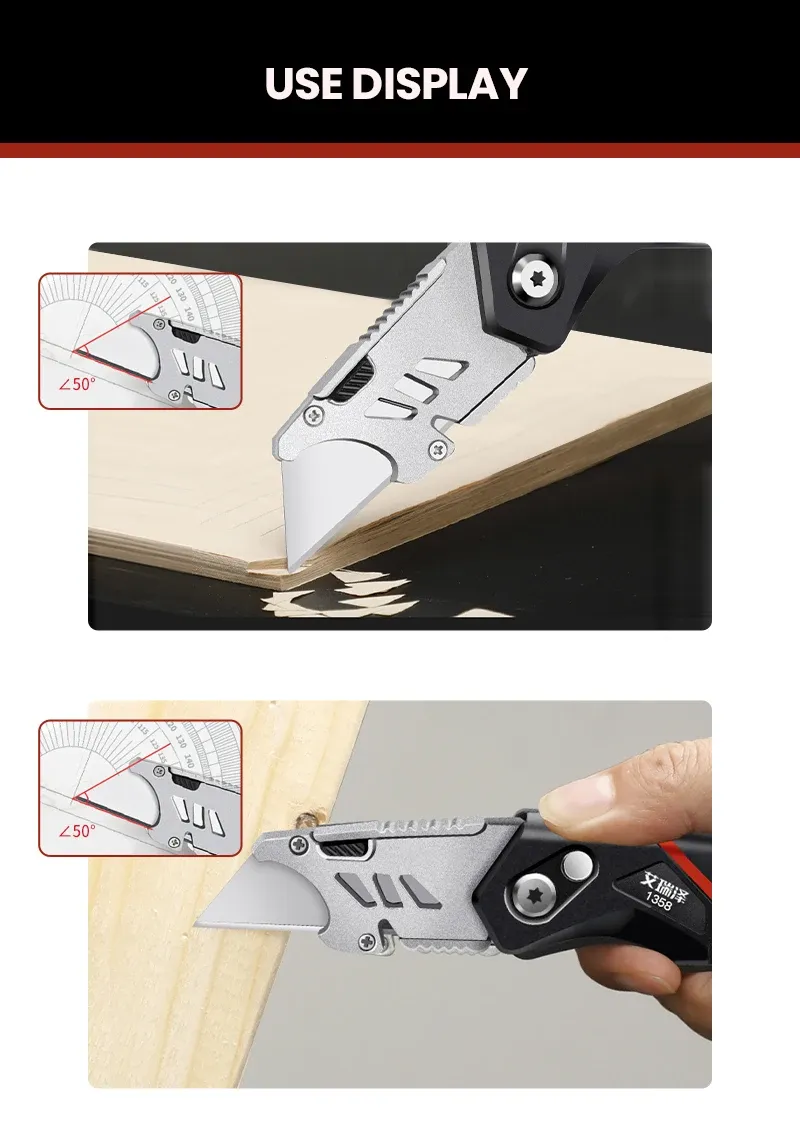 Couteau utilitaire AIRAJ, vue latérale