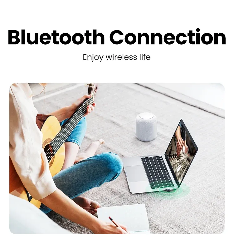 Vue détaillée de l'adaptateur Bluetooth