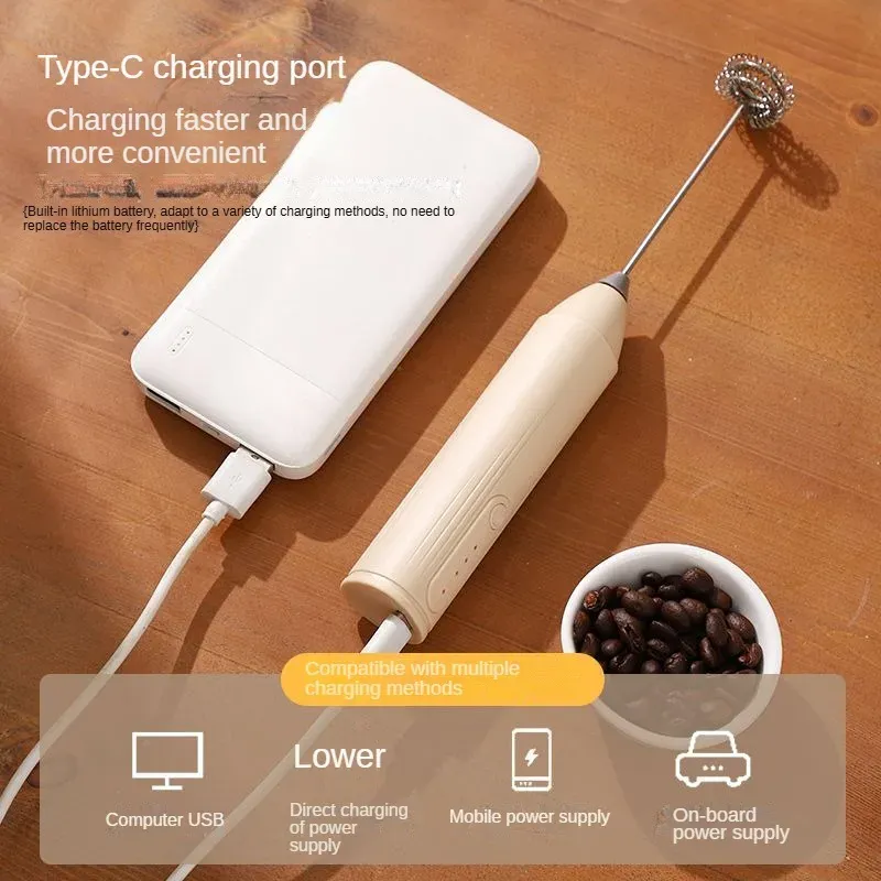 Fouet automatique, finition acier inoxydable