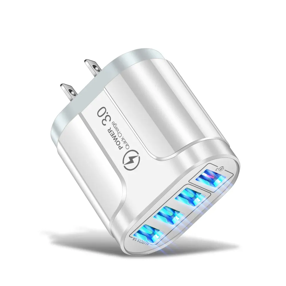 Chargeur USB mural à charge rapide, vue d'ensemble du produit