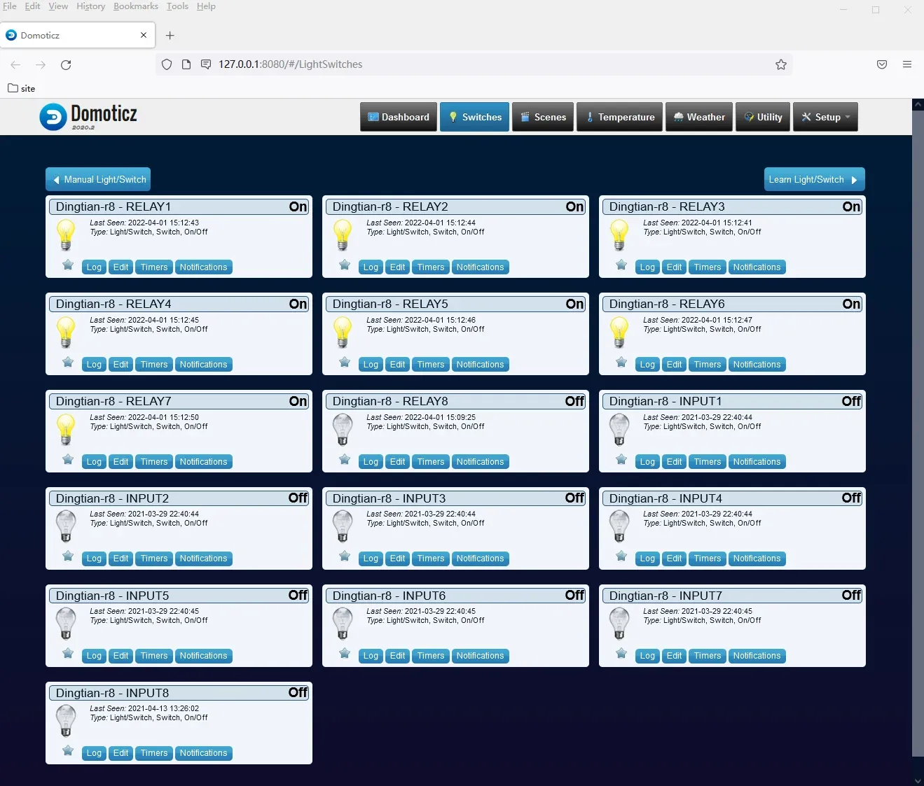 Intégration Domoticz, Home Assistant et openHAB
