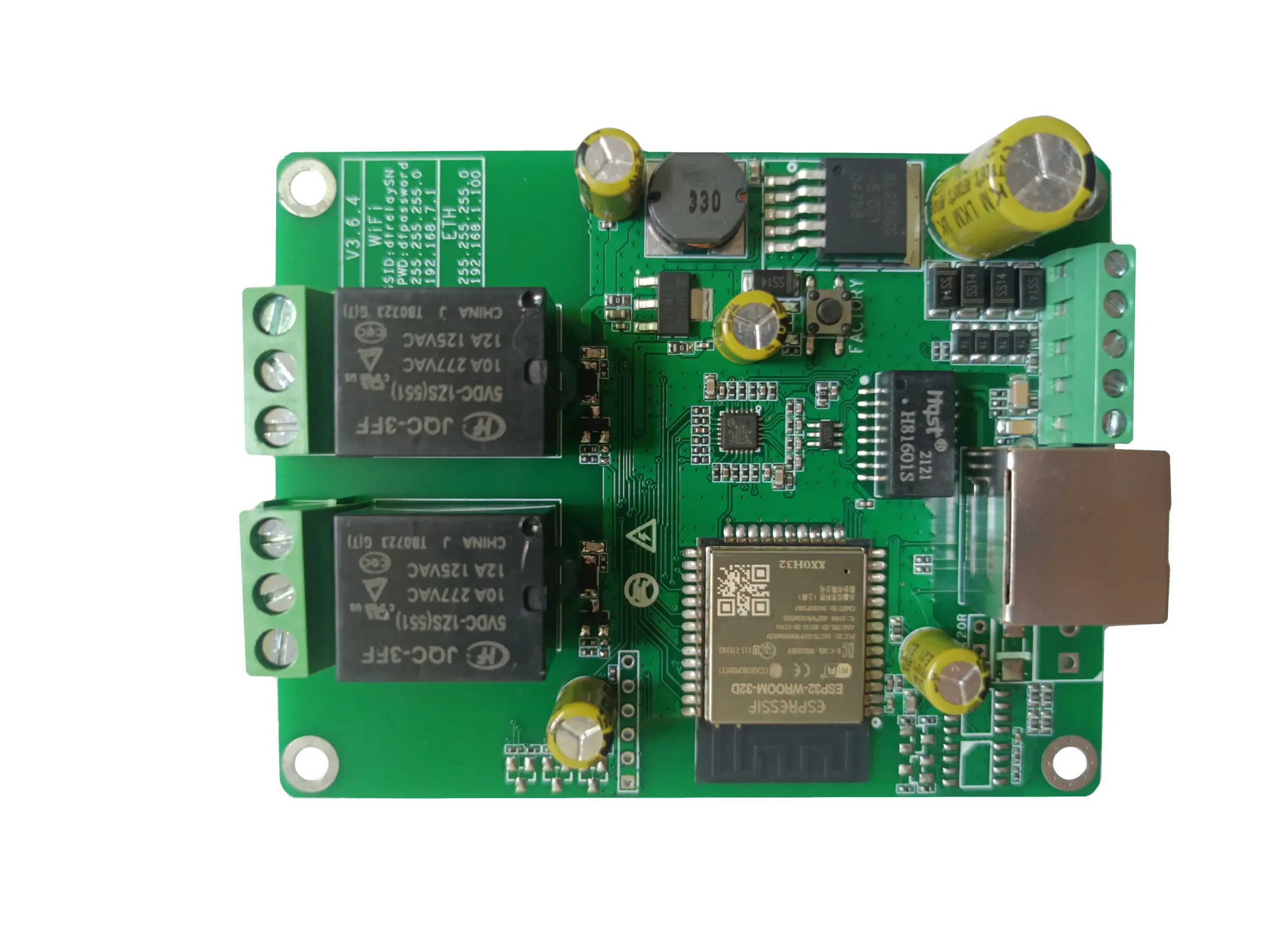 Module relais Ethernet et WiFi avec commutateur, minuterie et planification, compatible Modbus, MQTT, TCP/UDP, HTTP, CoAP, RS485 et Domoticz 14