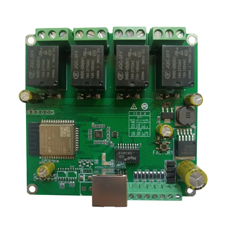 Module relais Ethernet et WiFi avec commutateur, minuterie et planification, compatible Modbus, MQTT, TCP/UDP, HTTP, CoAP, RS485 et Domoticz 20