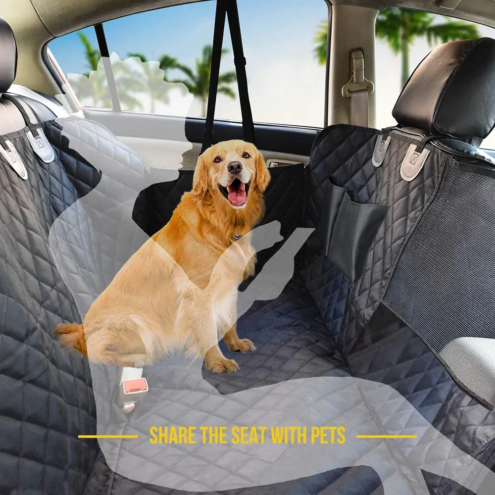Détail du hamac matelassé pour chien