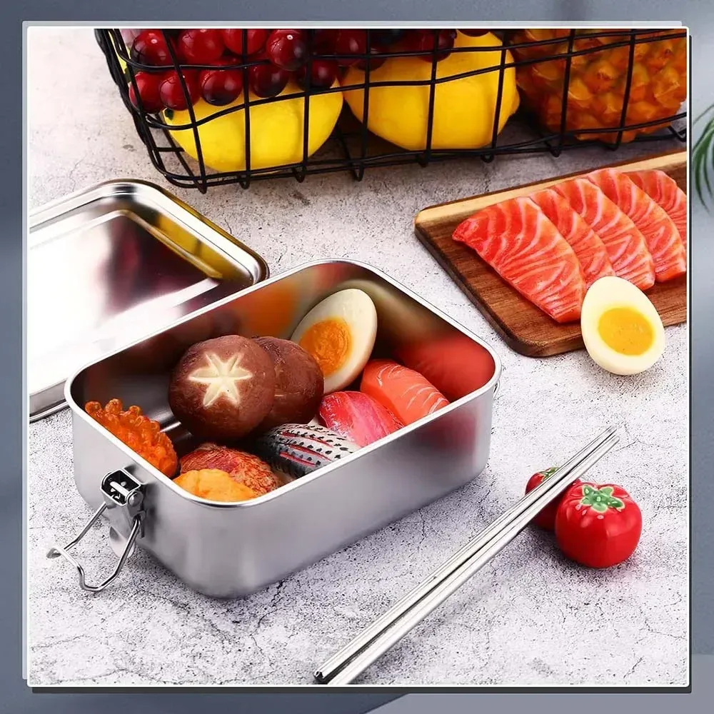 Boîte Bento en acier inoxydable, vue complémentaire