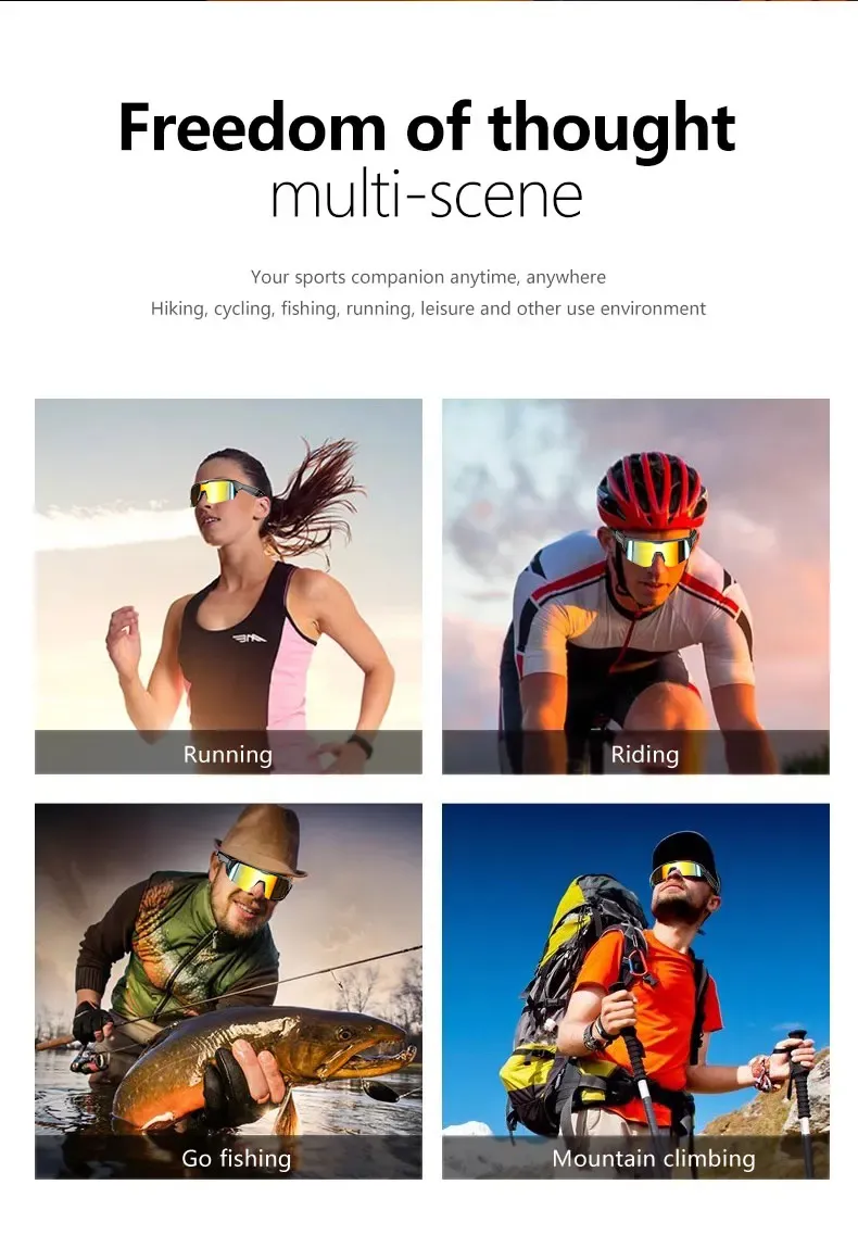 Lunettes Bluetooth intelligentes, détail des verres