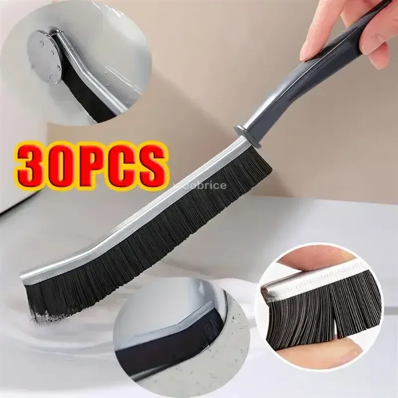 Brosse de nettoyage pour fentes, idéale pour fenêtres, chambres, plinthes et carrelages de cuisine, avec poils d'extrémité morte, accessoire ménager 1