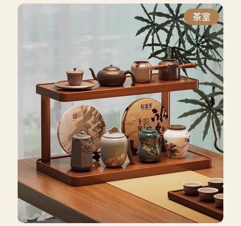 Support de rangement en bois, rangement décoratif