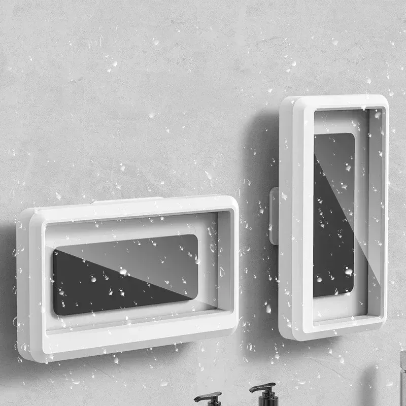 Support de téléphone fixé sur paroi de douche