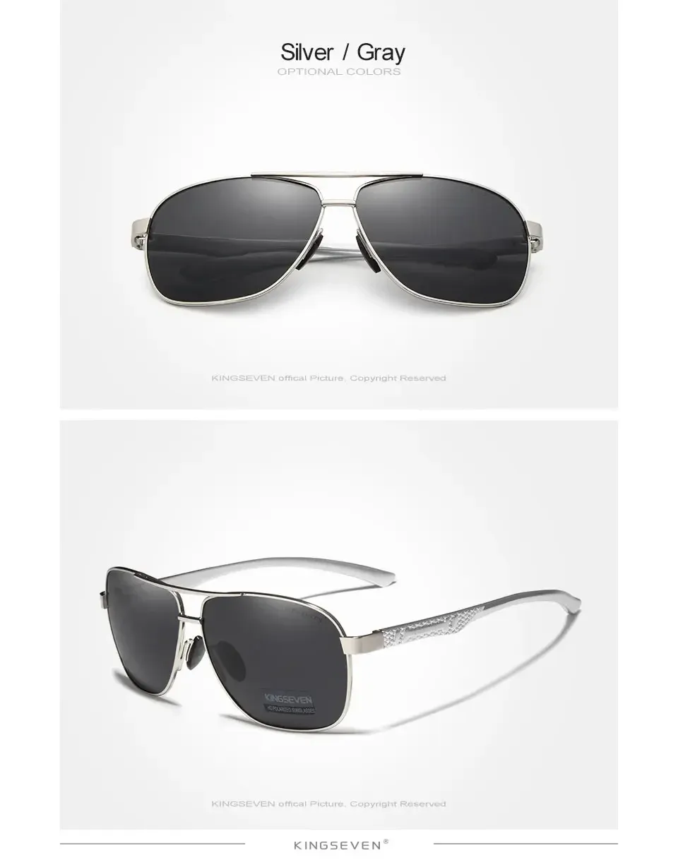 Lunettes KINGSEVEN, détail des verres