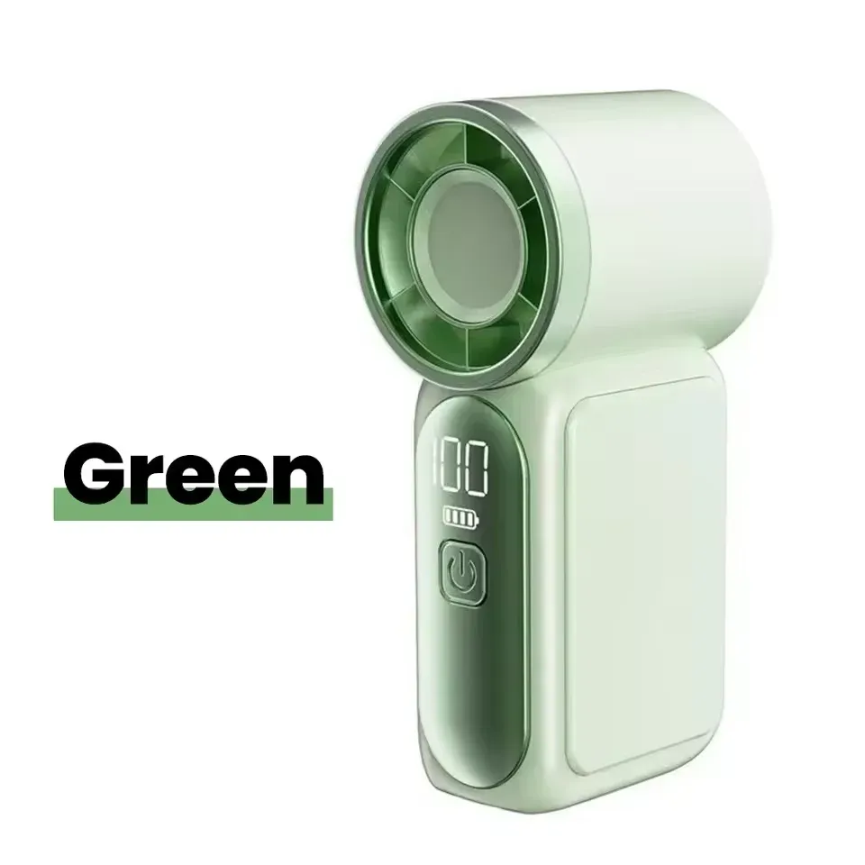 Mini ventilateur portatif 3600 mAh, ventilateur de poche haute vitesse pour voyages en plein air 9