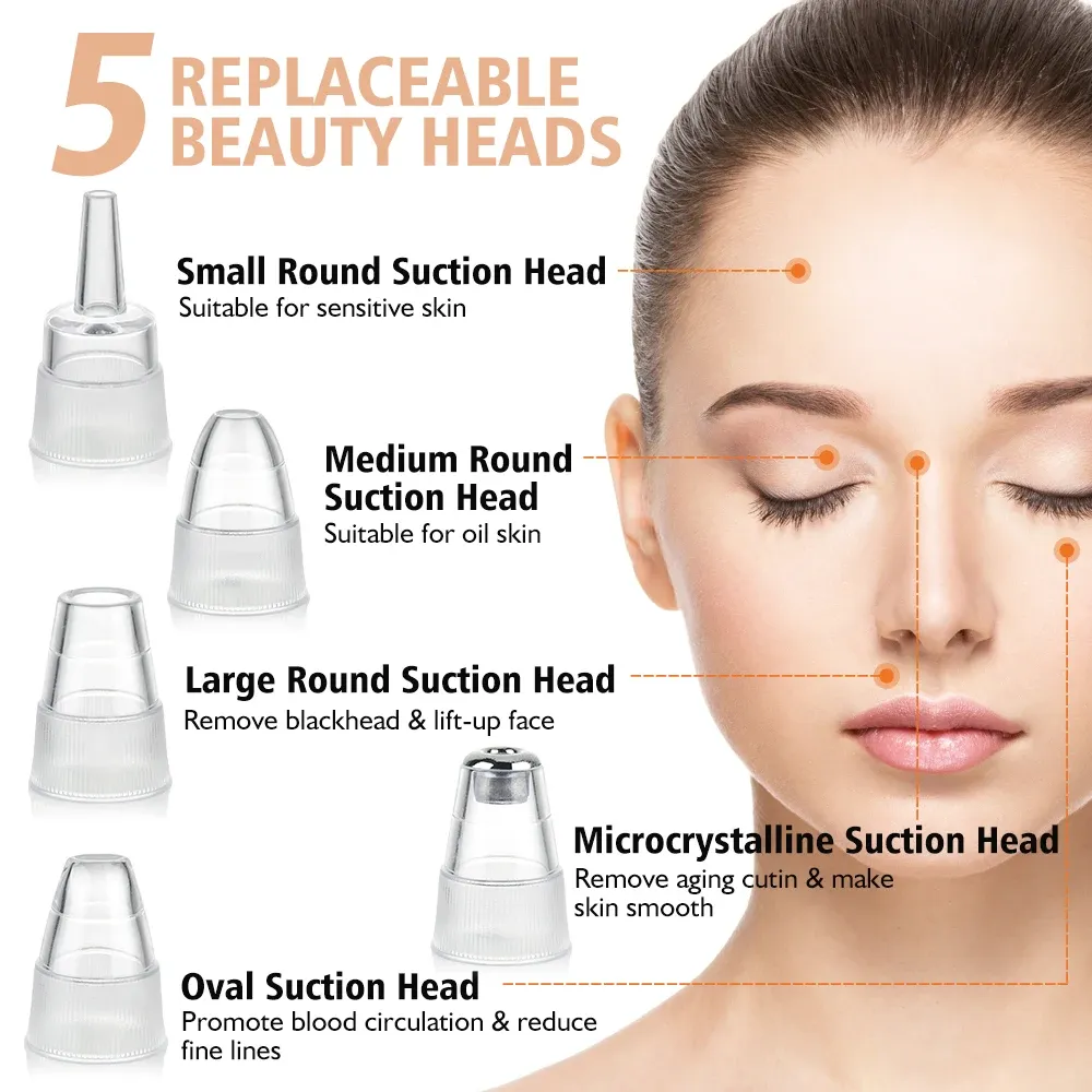 Application du dissolvant de points noirs sur le visage