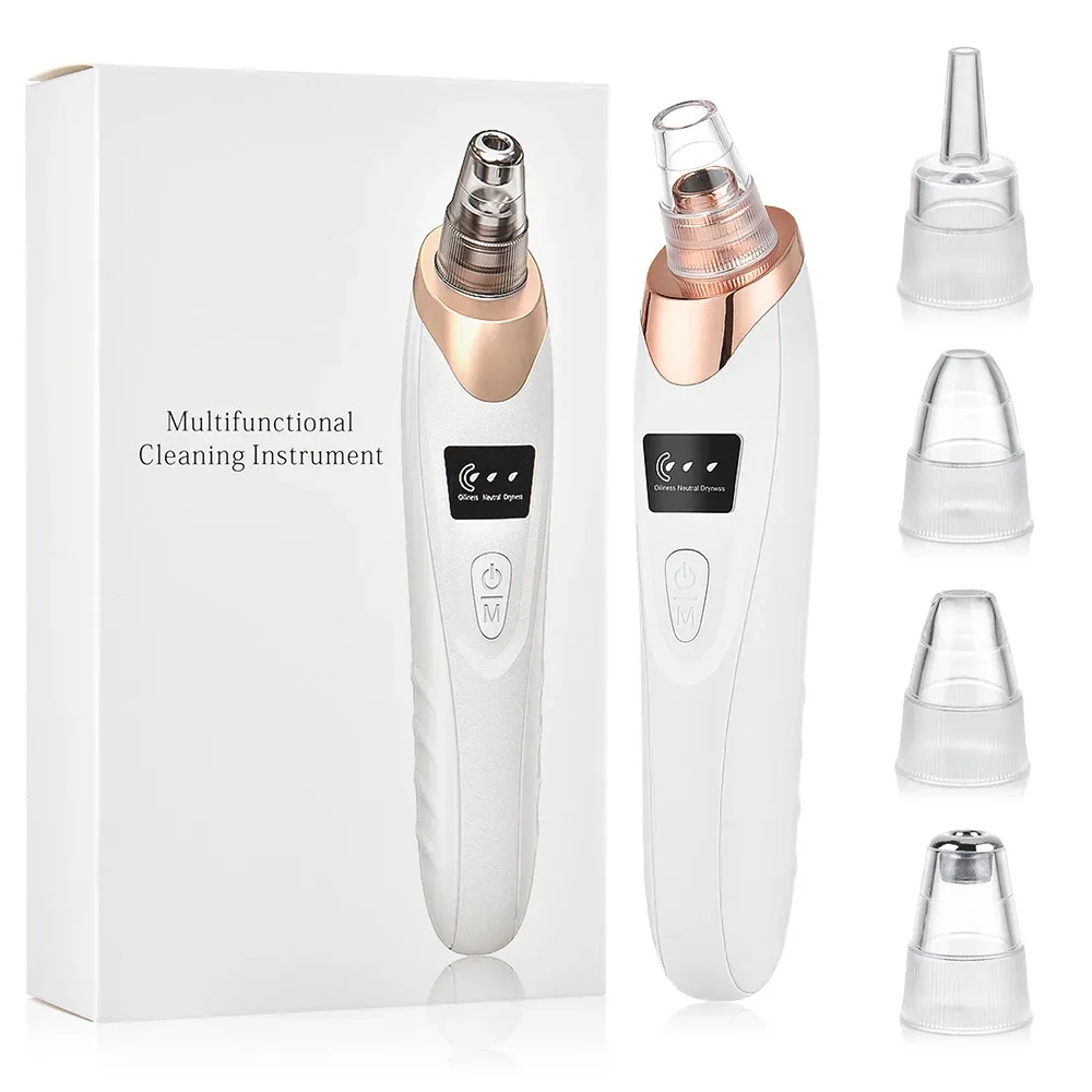 Aspirateur électrique à ultrasons pour points noirs et pores du visage, kit de soins de la peau 11
