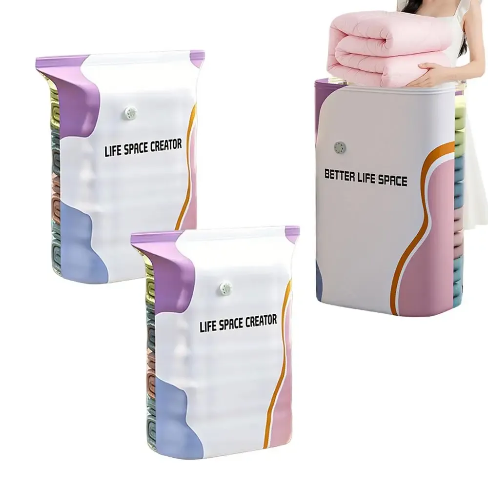 Sac de rangement sous vide réutilisable